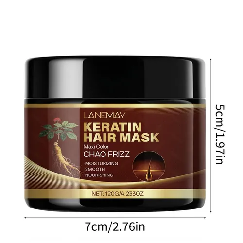 Lanemay Keratin Hair Mask – Anti-frizz – 120g
