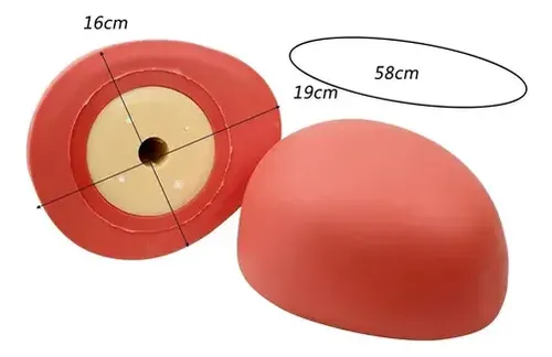 Base Para Armar Topper ,prótesis Capilar Inyectado De Pelo