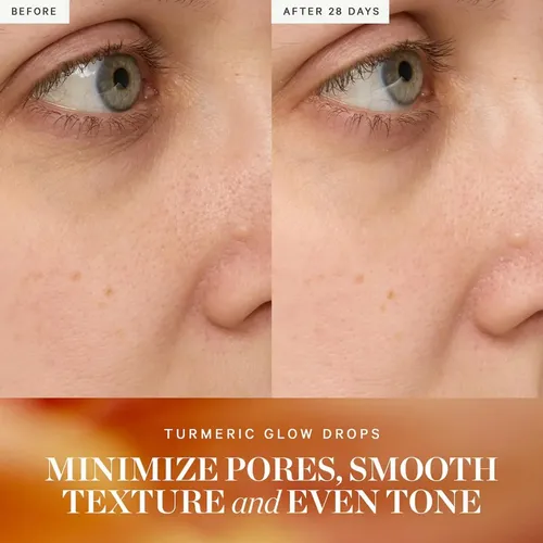 Sérum Facial Kora Organics Turmeric Glow Drops Todo Tipo De Piel Día/noche