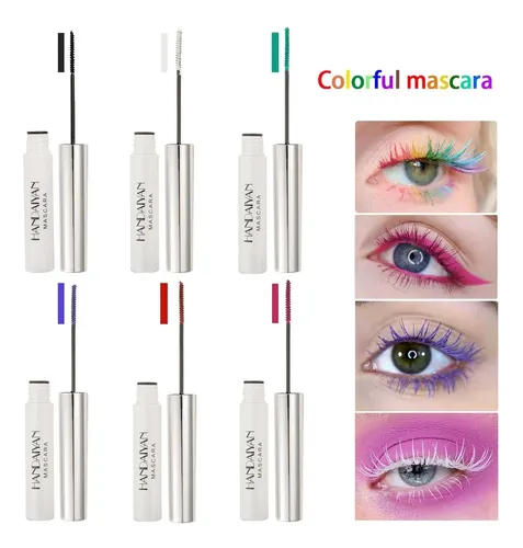 /set De Rímel De Colores Para Pestañas De 6 Piezas+