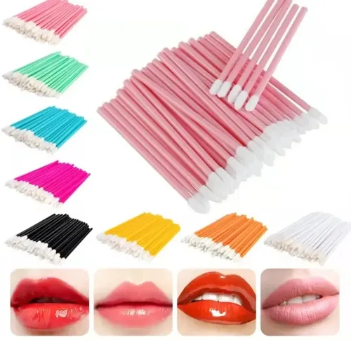 600pzs Lip Brush Desechable Para Pestañas Microblading Labio