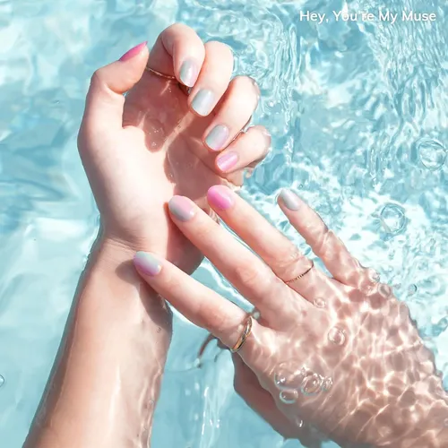Parches De Uñas Gel Semi Curado Heyhae 28 Pzs