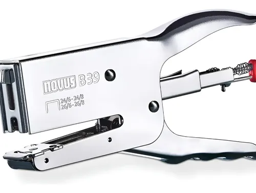Abrochadora – Grapadora Novus B39 Tipo Tenaza (chrome) Chrome