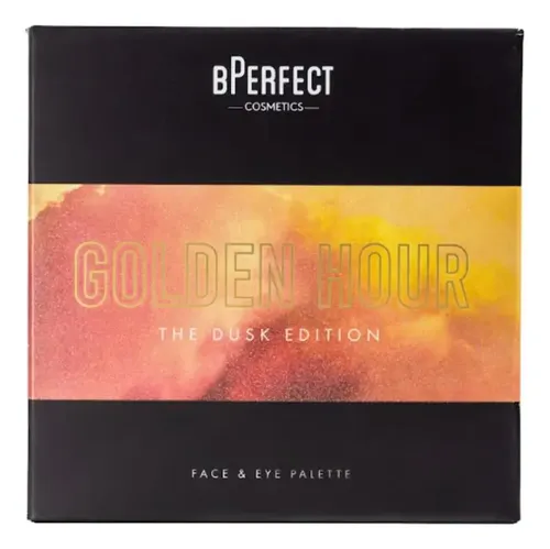 Paleta Maquillaje Ojos y Rostro BPerfect Golden Hour Dusk Sombras e Iluminadores