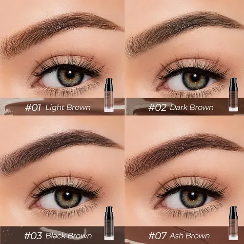Gel De Cejas Sace Lady 3d Marrón Oscuro 24 Horas Impermeable