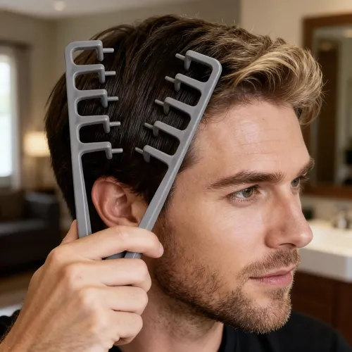 Texture Comb, Voluminous Wide Toothed Hair Comb For Men,