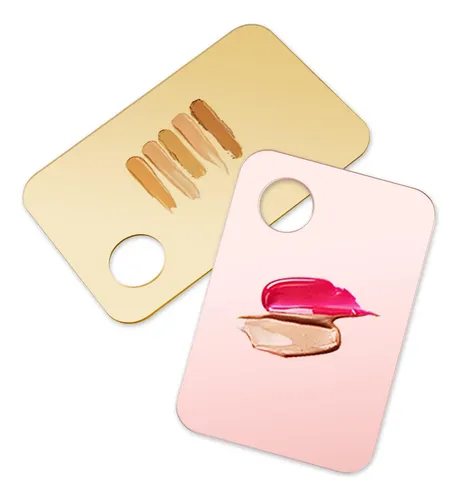 2-piece Makeup Palette Set: Gold Nail & Makeup Palette