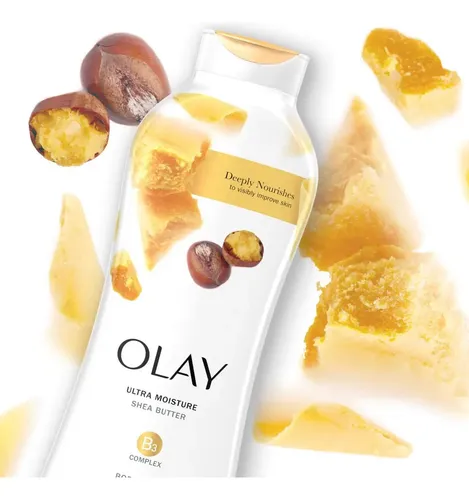 Gel De Baño Olay Ultra Moisture Con Manteca De Karité 650 Ml