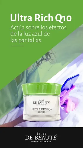 Crema Facial Le Lab de Beaute Ultra Rich Q10 Antiedad para Todo Tipo de Piel 50 g