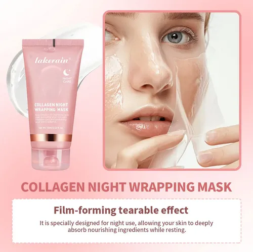 Mascarilla En Crema De Noche Con Colágeno Peel Off De
