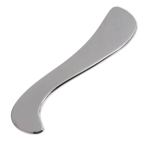 Tabla Gua Sha Acero Inox S Forma Masaje Relax