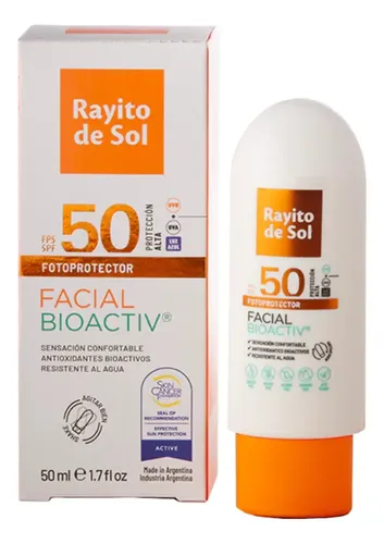 Rayito De Sol Protector Solar Facial Bioactiv Fps 50 50ml