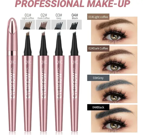 Lápiz Cejas W3w 4 Ramas Marrón Oscuro