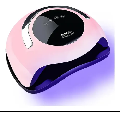 Cabina Uñas Uv/led Profesional Bq5t + Torno Lápiz + Fresas Color Rosa