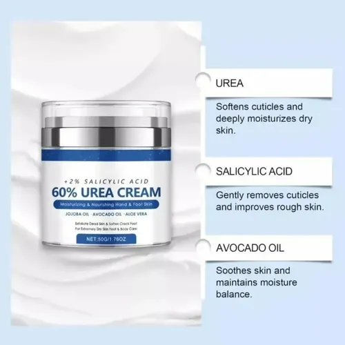 . 2pcscrema For Pies Con 60% De Urea Y 2% De Ácido -lys