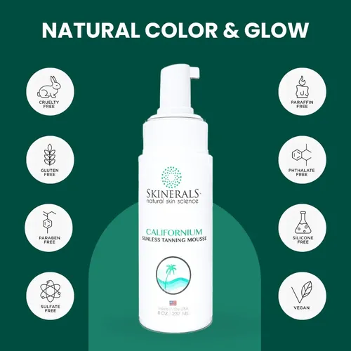 Mousse Bronceador Autobronceante Skinerals Californium 240 M