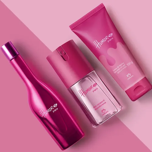 Perfume de regalo Natura Own Humor, 100 ml, más Body Deo 100 ml, más jabón de baño en 100 g