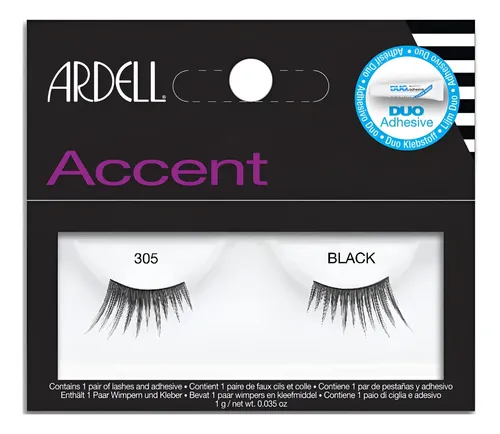 Pestañas Postizas Accent 305 Black Ardell