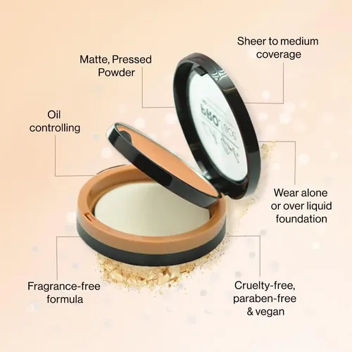 Polvo Compacto Mate L.a. Girl Honey Suave 0.16 Oz