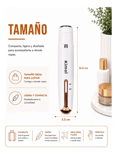 Depiladora Eléctrica Usb Recargable Portátil Corporal