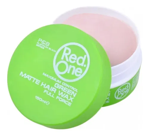 Cera Peinado Red One Matte Hair Wax Green 150ml