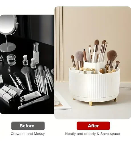 Cubo De Almacenamiento Para Labiales Y Sombras De Ojos