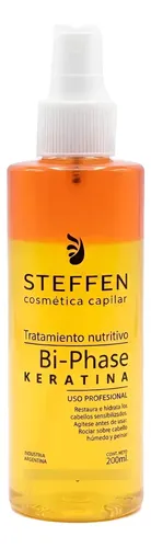 Steffen Tratamiento Nutritivo Bifase Keratina 200ml Bella Dm