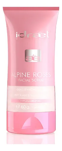 Idraet Alpine Roses Facial Scrub Crema Exfoliante Suave