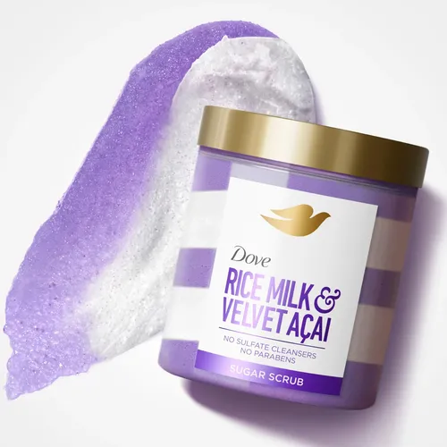 Exfoliante Corporal Dove Acai Y Leche De Arroz 443ml