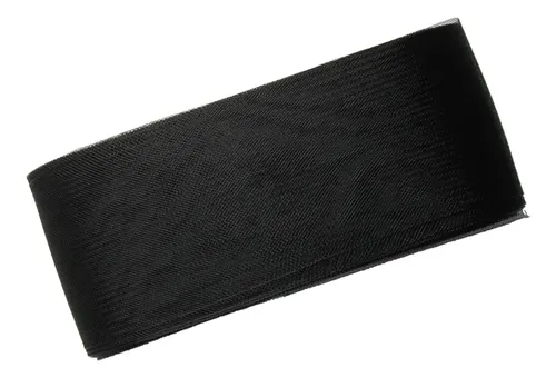 25 Yards Cinta De Malla Elástica De Crinolina Negro