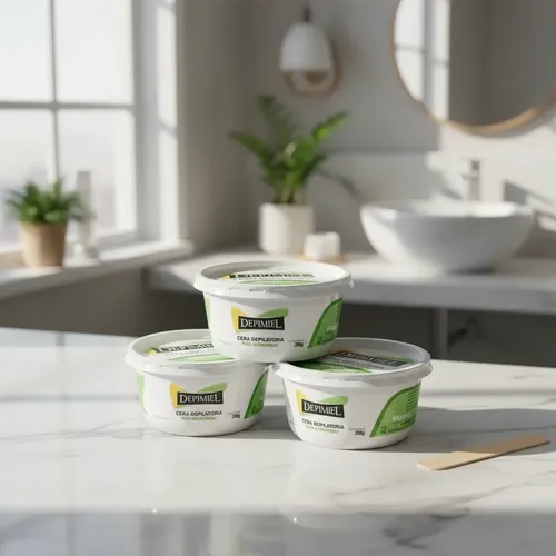 Cera Depilatoria Para Microondas Vegetal X 200g Depimiel X3u