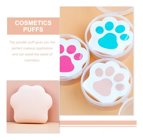 Aplicación De Iluminador Makeup Powder Puff