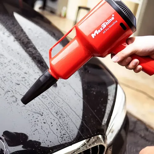 Secador De Autos Maxshine 1200w Excelente Calidad Detailing Rojo