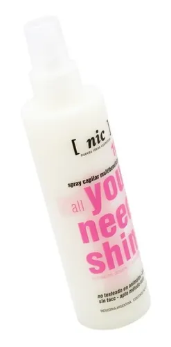 Nic All You Need Is Shine Acondicionador 10 En 1 Brillo Pelo