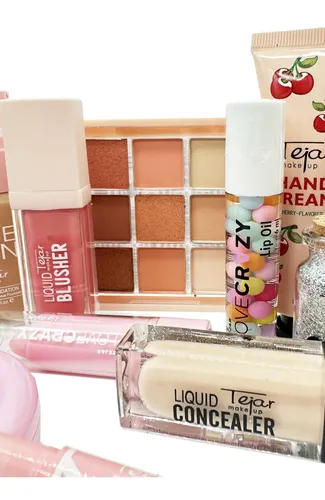 Ramo De Maquillaje Navideño* 18 Productos Tejar