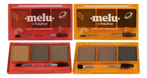 Paleta De Sombras Para Cejas Melu By Ruby Rose