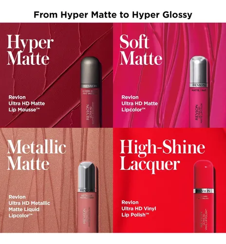 Barra De Labios Revlon Lipcolor Ultra Hd Mate, 0.2