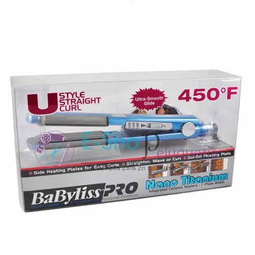 Plancha Stylist Nano Titanium Babyliss Pro 2071 Azul