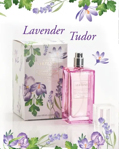 Perfume Vertiente Lavender Tudor 100 ml Eau de Toilette Floral Mujer