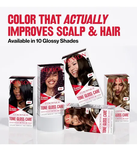 Revlon Colorsilk Tono + Brillo + Cuidado Demi Permanente …