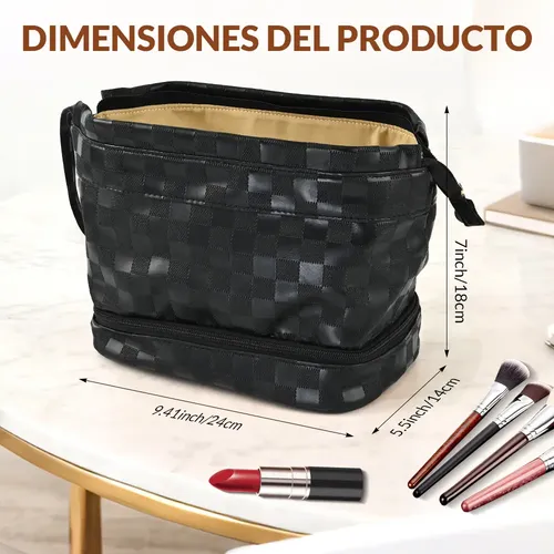2026ka Bolsa De Maquiagem Grande Necessaire De Viagem 2026