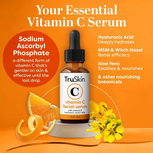 Sérum Facial De Vitamina C Truskin, 30 Ml, 1 Unidad