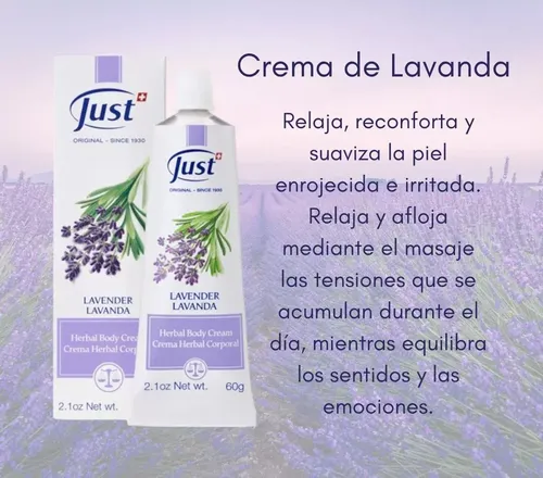Just Crema De Lavanda
