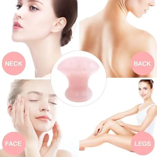 2 Herramientas De Masaje En Forma De Hongo Gua Sha