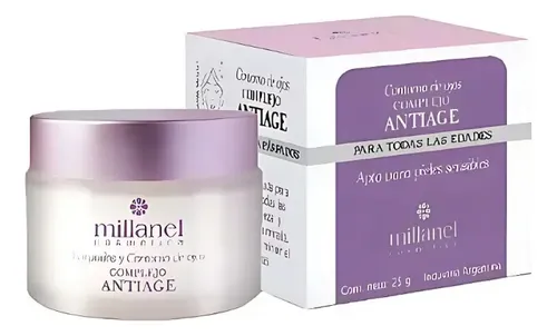Crema Contorno De Ojos Antiage Parpados Ojeras 25g