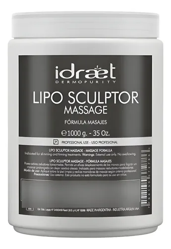 Crema Para Cuerpo Idraet Reductores Reafirmantes Lipo Sculpt