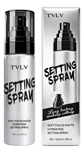Spray Fijador Hidratante, Mate Natural, De Secado Rápido, Ac