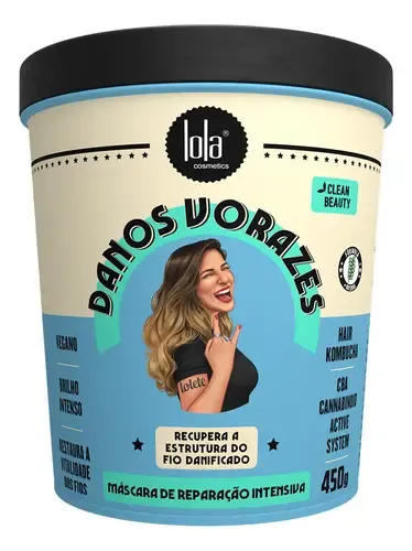 Lola Cosmeticos Mascara Reparadora Intensiva Daños voraces 450g