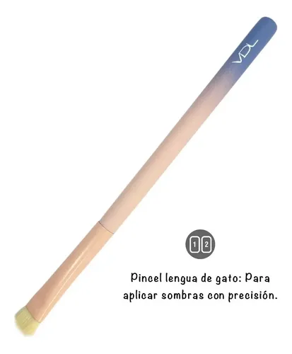 Set X 4 Brochas Vdl Pantone Profesional
