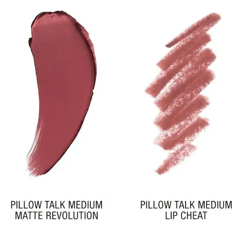 Set de Labial y Delineador Charlotte Tilbury Pillow Talk Medium Mate